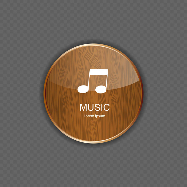 icônes application bois de musique
 - Vecteur, image