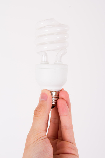 Hand and Light Bulb - Фото, изображение