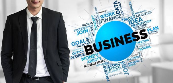 Business commerce Finance en marketing concept. - Foto, afbeelding