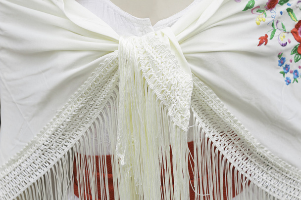 Flamenco sjaal - Foto, afbeelding