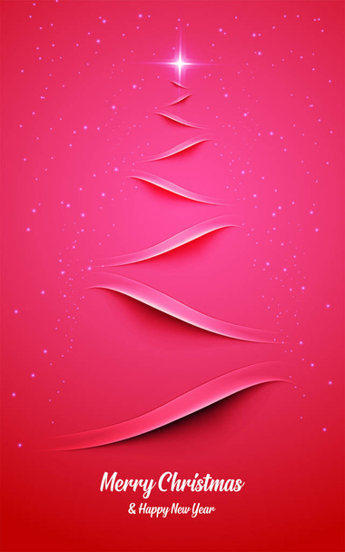 Cartão de Natal em vector
 - Vetor, Imagem
