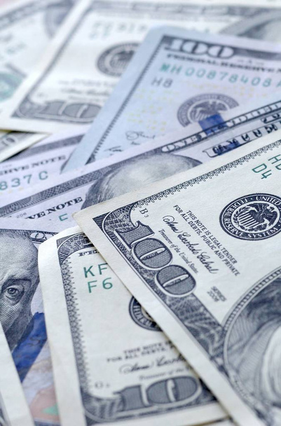 close-up de dinheiro, fundo abstrato
 - Foto, Imagem