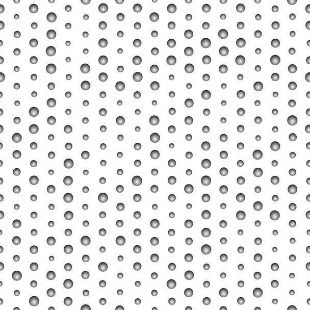 Black and white seamless pattern. - Vector, Image