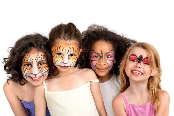 Face painting group - 写真・画像