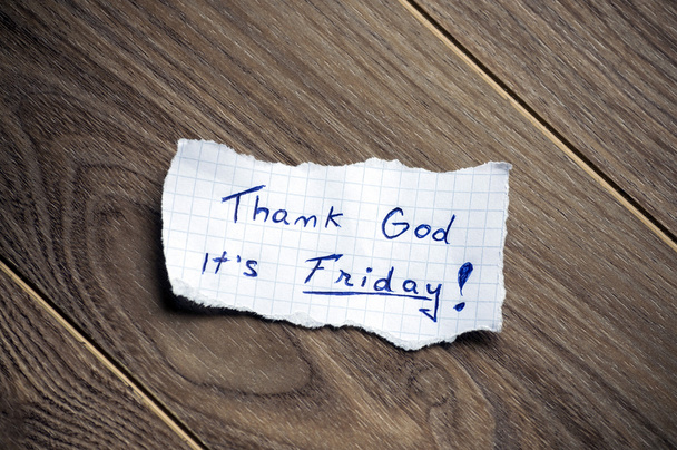 Thank God it's Friday! - Photo, Image