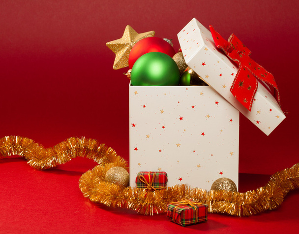 Christmas box - Foto, afbeelding