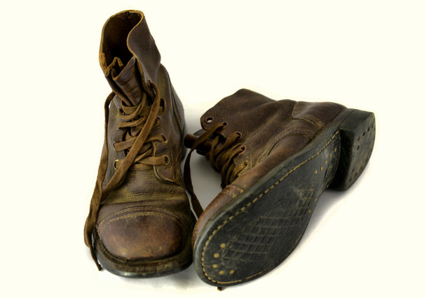 alte Schuhe - Foto, Bild