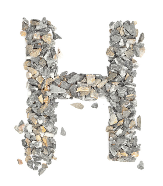 H alphabet - Valokuva, kuva