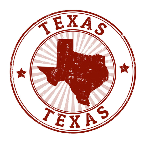 pieczęć Texas - Wektor, obraz