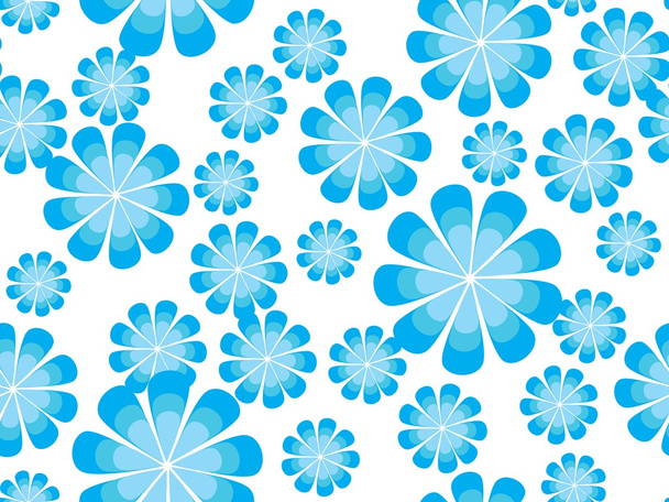 Background with blue flower - Vektor, Bild