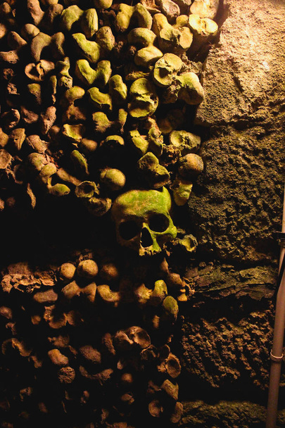 die Katakomben von Paris in Frankreich - Foto, Bild