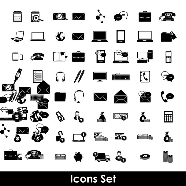 icons ser - Vector, afbeelding