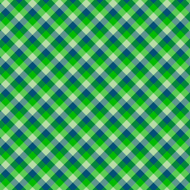 Gingham seamless green pattern. Texture for plaid, tablecloths, clothes, shirts,dresses,paper,bedding,blankets,quilts and other textile products. Vector Illustration EPS 10 - Vector, Image
