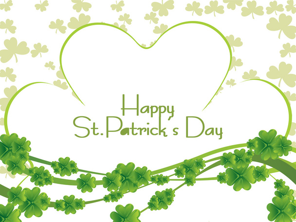 Patrick's day background - Vector, afbeelding