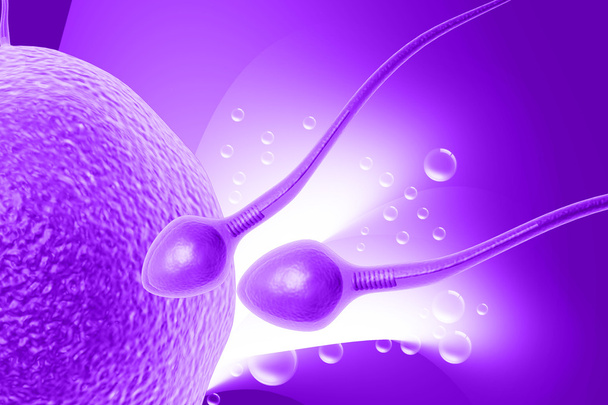 Sperma - Foto, Bild