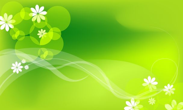 Beautiful floral background - Vector, Image