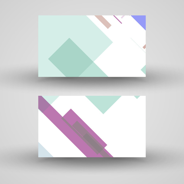 Vector business-card set for your design - Vecteur, image
