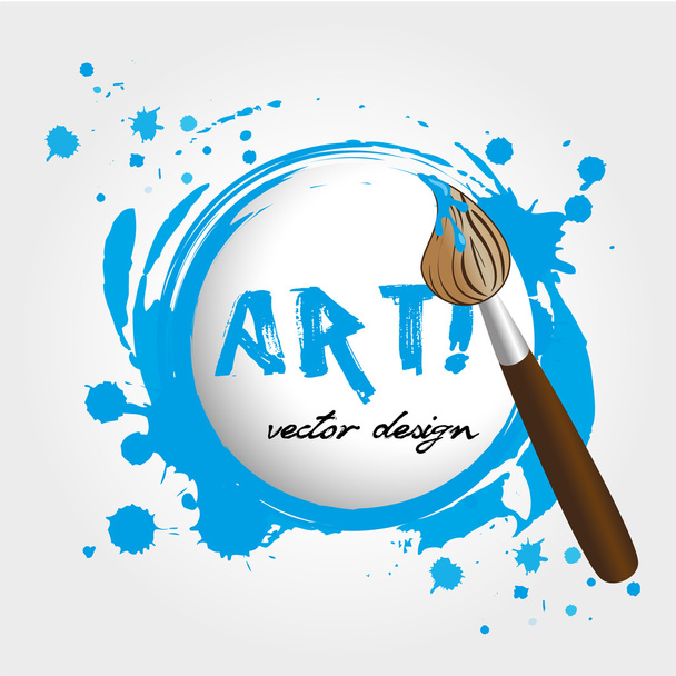 művészeti design - Vektor, kép