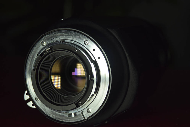A lente da câmera que fornece qualidade nítida e bonita para fotógrafos profissionais. - Foto, Imagem