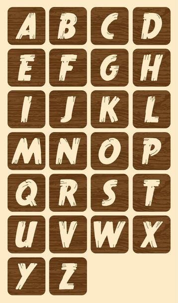 Alphabet - Vektor, Bild