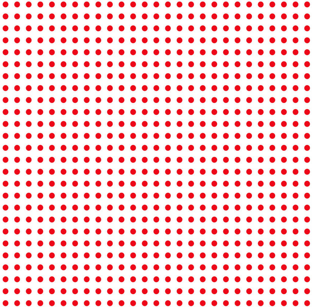 piros pontok fehér háttér    - Vektor, kép
