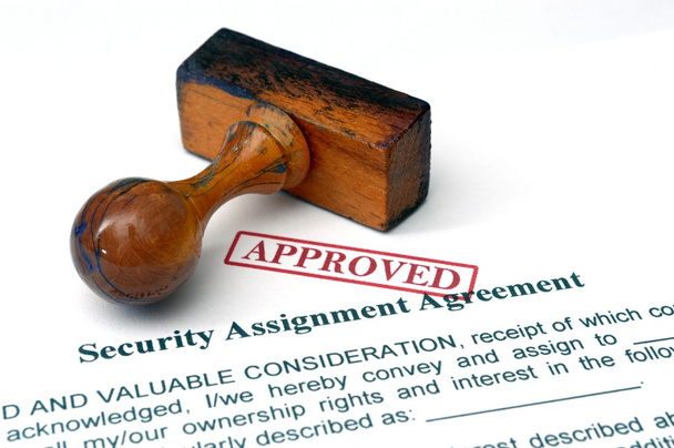 Security assignment agreement - Photo, Image