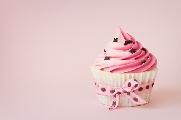 Розовый кекс
 - Фото, изображение