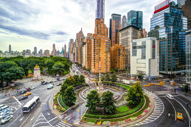 New york cerchio di columbus - Foto, immagini