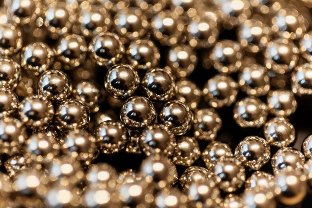 Abstract with small steel balls - Фото, зображення