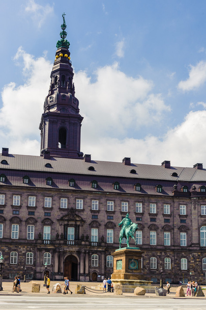 Architektur von Kopenhagen, der Hauptstadt Dänemarks, - Foto, Bild