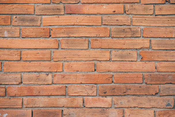 Red brick wall texture background - Photo, Image