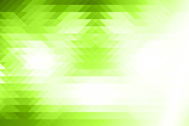 Bajo polivinílico Fondo abstracto en tono verde - Foto, Imagen