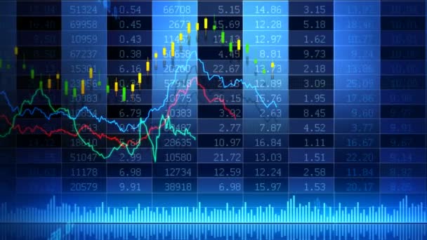 akciový trh 073 - Záběry, video