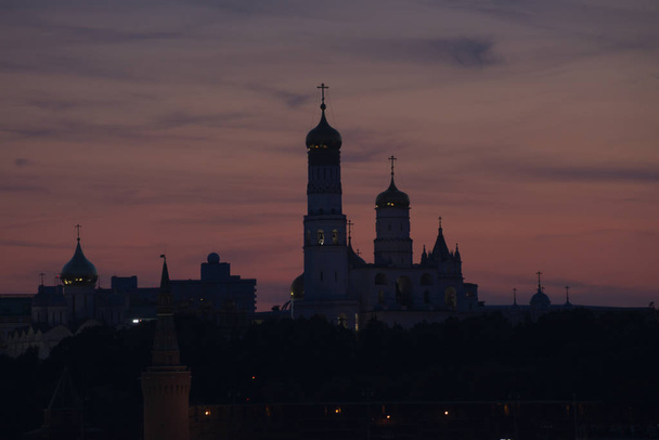 Moscow Kremlin and the river in the morning. Early morning. Kremlin. Russia. - Photo, Image