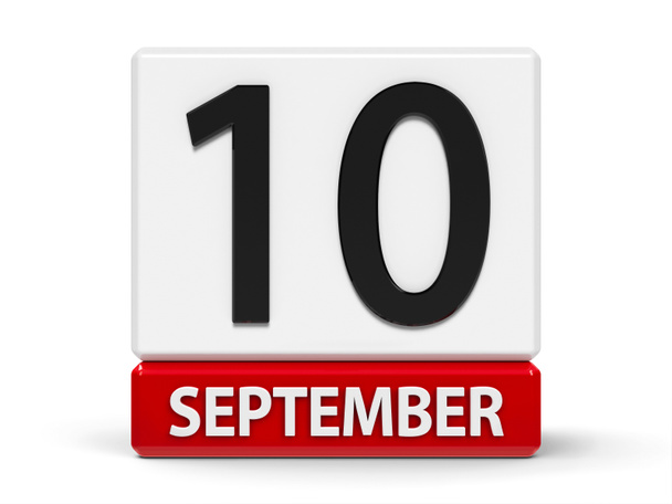 Cubes calendar 10th September - Photo, Image