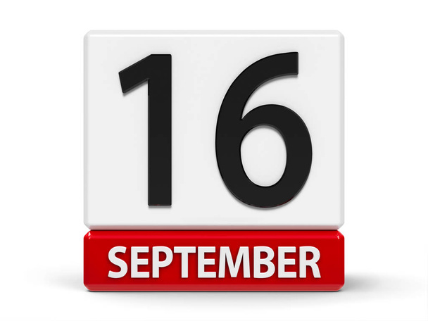 Kockákat naptár szeptember 16. - Fotó, kép