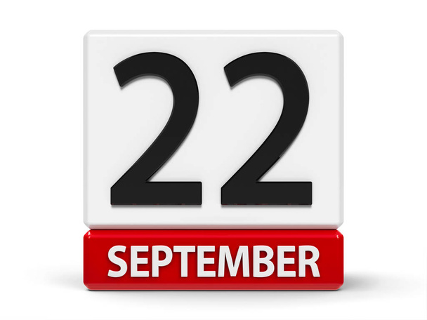 Calendario de cubos 22 de septiembre
 - Foto, imagen