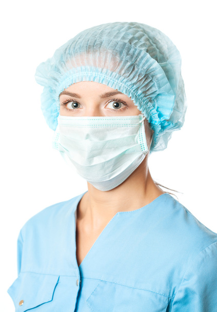 Doctor with surgical mask - 写真・画像