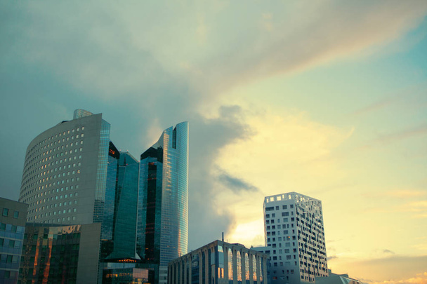 modern skyscrapers in the evening - Photo, Image