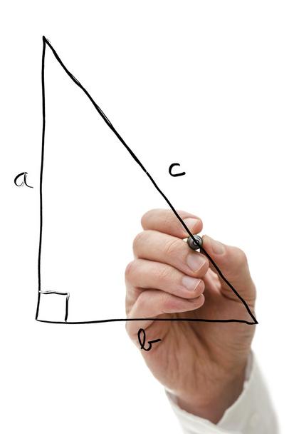 stelling van Pythagoras - Foto, afbeelding