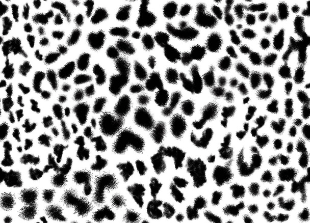 Vzor leopardí konstrukce, vektorová ilustrace pozadí hladce  - Vektor, obrázek