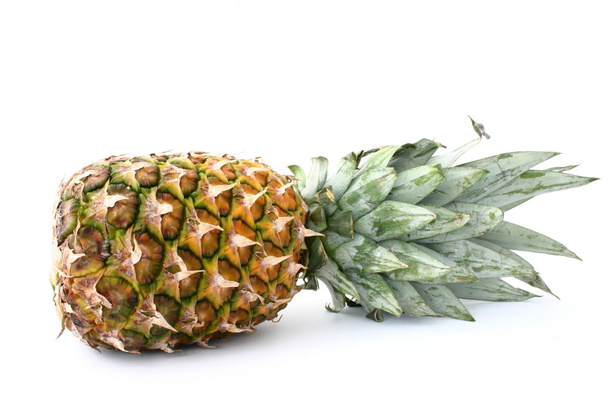 Pineapple on white - Foto, imagen