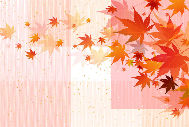 Autumn leaves maple autumn background - Vector, Image