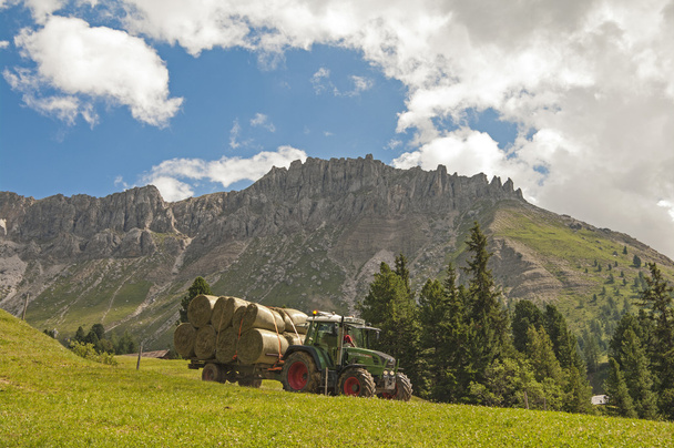Trabajos en los Alpes
 - Foto, Imagen