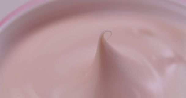 Pink cosmetics cream close up - Photo, Image