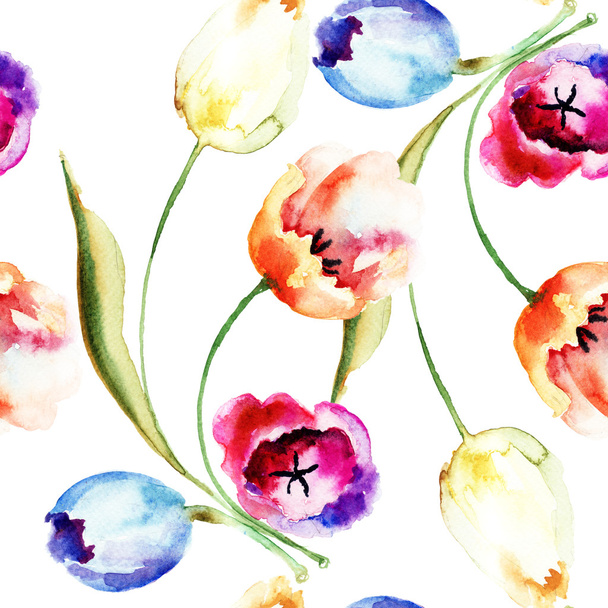 Tulips flowers - Foto, Imagem