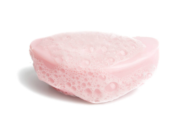 różowy mydłem  - Zdjęcie, obraz