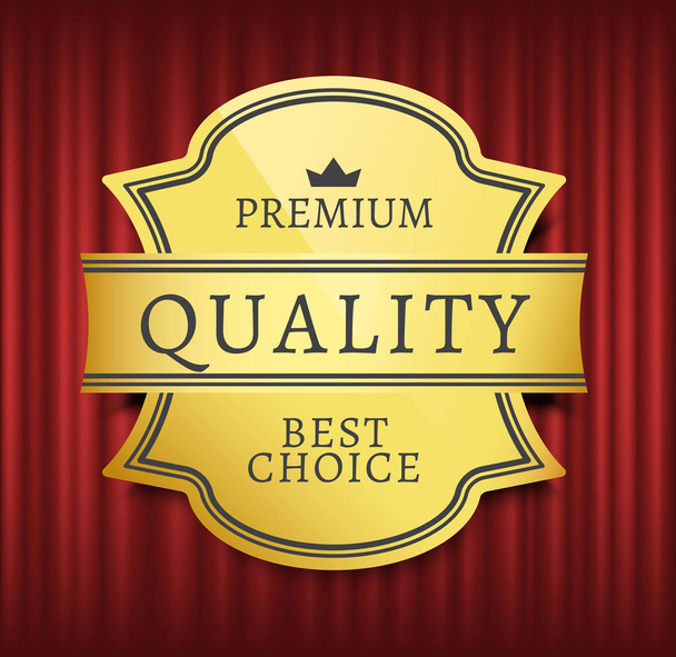 Best Choice, High Quality, Premium Mark Vector - Vector, imagen