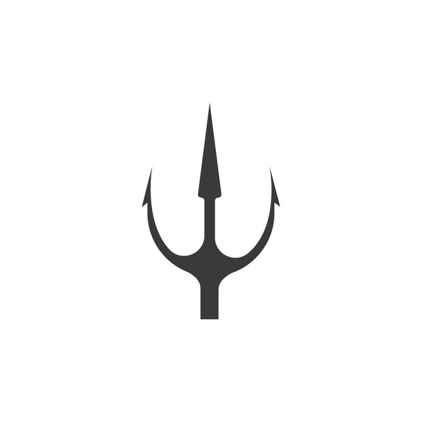 Plantilla de logotipo Trident
 - Vector, Imagen
