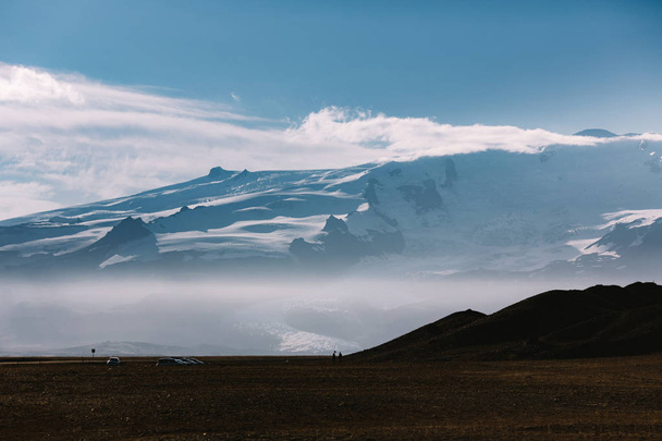 the icy mountains of Iceland - Fotoğraf, Görsel